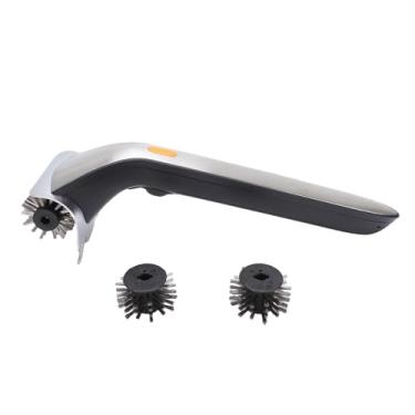 Imagem de POCREATION Limpa Grelha Power Com Escovas Duplas, Escova Elétrica a Vapor Recarregável Com Spray de Água para Churrasco, Limpador de Aço Inoxidável para Uso Em Casa e Ao Ar Livre