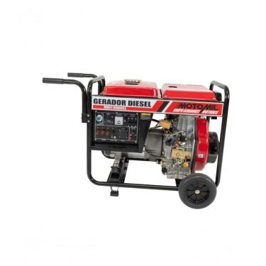 Imagem de Gerador Diesel 7,5 Kva Trifásico 380v Mdgt-8000cle Motomil