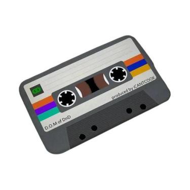 Imagem de Tapete De Banheiro Super Absorvente Em Forma De Fita Cassete Retrô, An