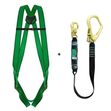 Imagem de Conjunto Cinturão Segurança Talabarte CG 750N - CARBOGRAFITE