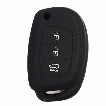 Imagem de Capa de Silicone para Chave Canivete Hb20 Preto.