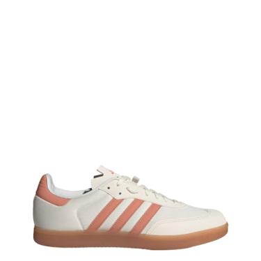 Imagem de adidas Tênis de ciclismo unissex adulto The Velosamba, Giz/Wonder Clay/Cloud White, 13.5 Women/12.5 Men