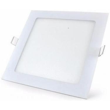 Imagem de Painel Led 6W Lux Quadrado Embutir 6500K Luz Fria Taschibra