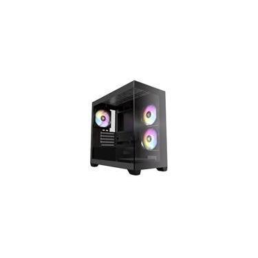 Imagem de Gabinete Gamer ANTEC CX300M RGB Basic Lateral de Vidro TEMP 4MM MICRO-