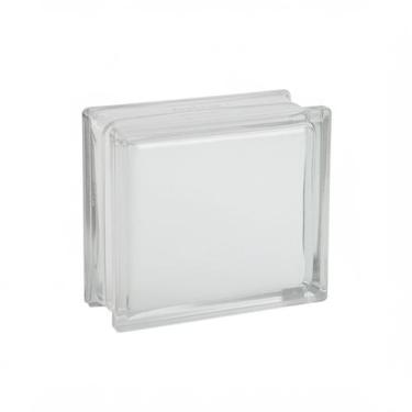 Imagem de Tijolo de Vidro 19 x 19 x 8 CM Branco Jateado 10 Unidades Tradestar