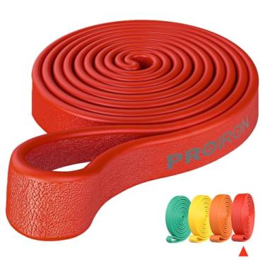 Imagem de PROIRON Faixas de resistência para puxar para cima, faixas de exercícios confortáveis, antiderrapantes para puxar para cima, molho, academia, treino, fisioterapia, faixas elásticas para homens e
