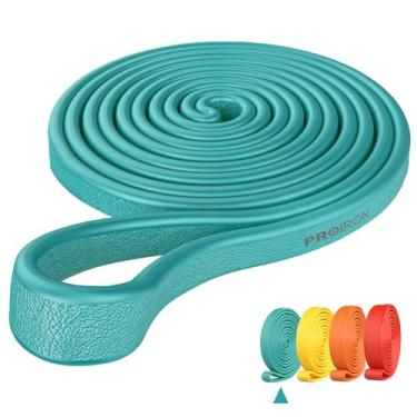 Imagem de PROIRON Bandas de resistência para puxar para cima, faixas de exercícios confortáveis, antiderrapantes para puxar para cima, agachamento, academia, treino, fisioterapia, para homens e mulheres, 6,8 a