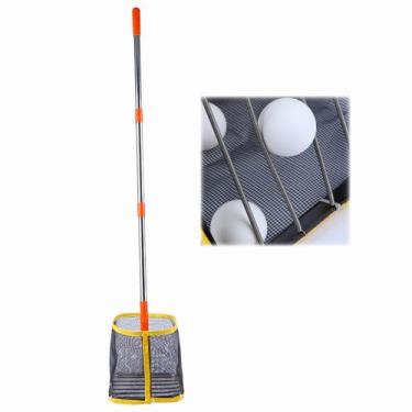 Imagem de Seletor de bola de tênis de mesa, gaiola de armazenamento, ferramenta automática de coleta de bola de pingue-pongue, equipamento de recuperação de bola de tênis ajustável para coleta e armazenamento