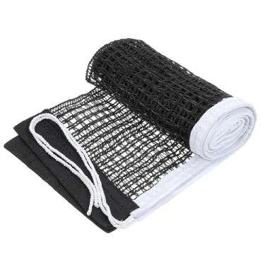 Imagem de Ymapinc Rede de tênis de mesa - (181 cm x 14 cm) de substituição de rede de mesa de nylon preta para academia escolar interna ou externa