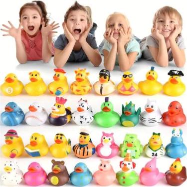 Imagem de Sortimento de brinquedos Rubber Duck for Jeep Bath, pacote com 100 uni