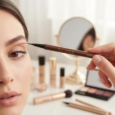 Imagem de Caneta Delineadora Ponta Fina Glass Ruby Rose Hb527