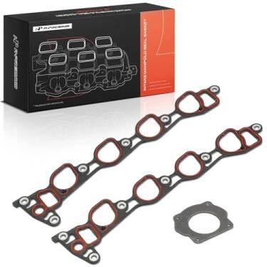 Imagem de A-Premium Kit de junta de vedação do coletor de admissão adequado para Ford F-150 1997-2000 Crown Victoria 1995 Lincoln Mercury Conjunto de juntas do coletor de admissão do motor, 4.6L V8 GAS SOHC