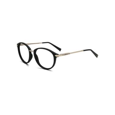 Imagem de Armação Colcci Liza Preto Fosco/Dourado 51mm