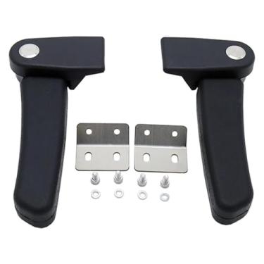 Imagem de BYYINGSUS Acessórios de modificação de motocicleta Apoio de braço do porta-malas Liga de alumínio Protetor de mão do banco traseiro compatível com R1200GS ADV