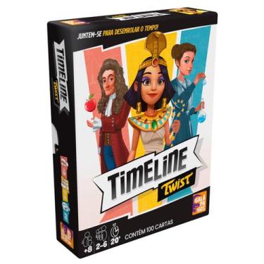 Imagem de Timeline Twist Jogo De Cartas Galapagos Tml201 - Galápagos