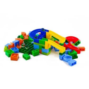 Imagem de Pista Labirinto com 98 Peças de Blocos de Montar - ARK BRASIL