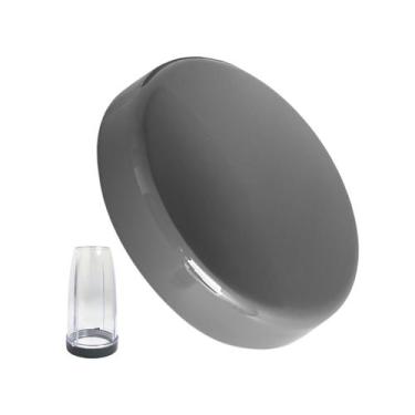Imagem de Tampa de Vedação Simples NutriBullet Cinza Compatível com Select, Max,