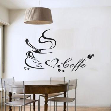 Imagem de Adesivo de Parede Aroma de Café - Shoppingnet