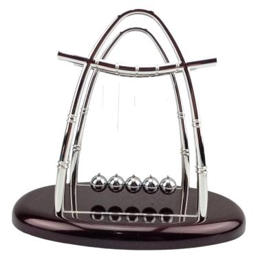 Imagem de Pêndulo De Newton Com Estrutura Polímero Oval E Nylon