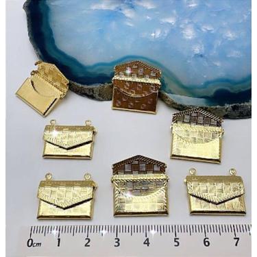 Imagem de Pingente Envelope ou Carta em Ouro 18k - 01 Unidade - no-brand