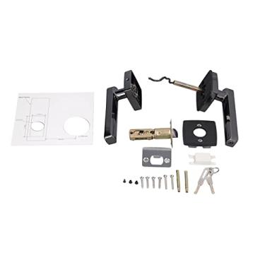 Imagem de Fechadura de porta com impressão digital Fechadura eletrônica inteligente com tecnologia avançada de impressão digital para segurança de quarto interno compatível com Tuya WiFi