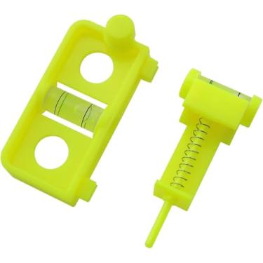 Imagem de MTQY Conjunto de combinação de afinação de arco e corda de arco composto de nível de tiro com arco amarelo