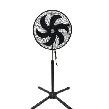 Imagem de Ventilador Silencioso Pedestal Coluna 3 Velocidades Altura Ajustável 1,30m 18pol 6 Pas 60W 60HZ 110V Casa Escritório