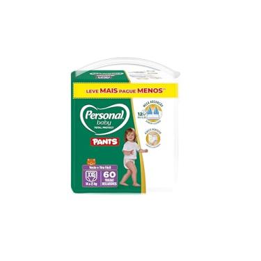 Imagem de Fralda Personal Baby Total Protect Pants Super XG - 60 Unidades