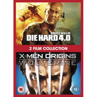 Imagem de X-Men Origins: Wolverine / Die Hard 4.0 [DVD]