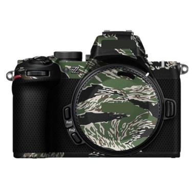 Imagem de Z 50II Anti-riscos Capa de câmera adesivo para Nikon Z50 Mark II protetor de vinil película protetora de pele decoração Z50 II (Camuflagem listrada)