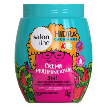 Imagem de Creme Multifuncional 3 em 1 Salon Line Hidra Cachinhos Kids com Cheirinho de Melancia 1kg