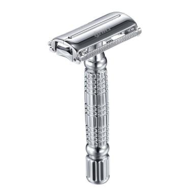 Imagem de Kit 2 Aparelho Barbear Borboleta Metal Vintage Barbeador