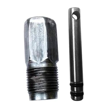 Imagem de Generic Conjunto de vedação de metal para bomba de óleo de macaco vertical hidráulico, ferramentas de reposição compactas e resistentes para reparo de, 10 a 20 Toneladas, Cabeça Chata