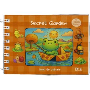 Imagem de Livro de Colorir Cute e COMFY Secret Garden Capa Dura (32 Ilustrações)