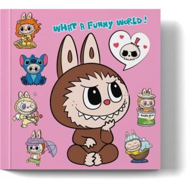 Imagem de Livro de Colorir Monstrinho Amigo Rosa - Pae Editora