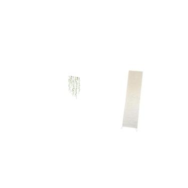 Imagem de Fenteer Adesivo de Parede Elegante com Trepadeiras Verdes E Abajur de Papel para Decoração Aconchegante de Sala de Estar, Banheiro E Quarto.