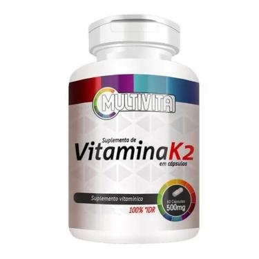 Imagem de Vitamina K2 Menaquinona IDR 100% 60 Cápsulas 1 Cápsula ao dia-Unissex