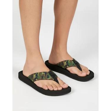 Imagem de Chinelo Masculino DuRio Militar Camuflado Tático Premium Resistente An