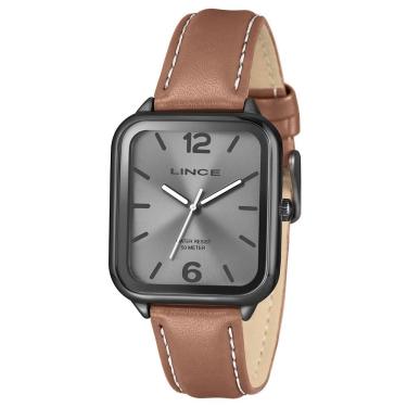 Imagem de Relógio Lince Masculino Ref: Mqch285l34 G2mx Retangular Grafite