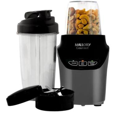 Imagem de Super Liquidificador e Processador Gourmet Mallory Preto e Chumbo 127V