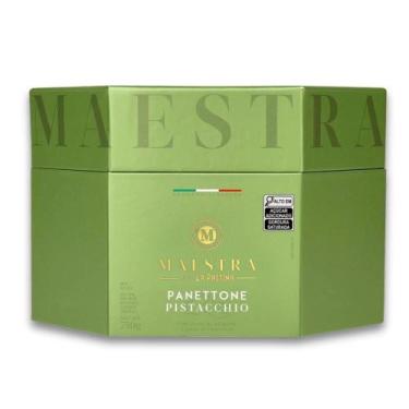 Imagem de Panettone Gourmet Maestra per La Pastina Pistacchio 750g - 2128, Maest