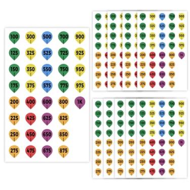 Imagem de Pacote com 10 adesivos de torre de mira de rifle, adesivos de narcóticos de ajuste de mira para tiro e caça de precisão, use com cartão de droga, etiquetas de torre se encaixam na maioria das tampas