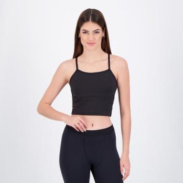 Imagem de Top Fila Long Life Feminino Preto, GG