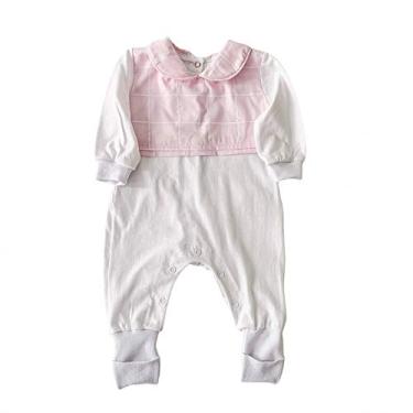 Imagem de Macacão para Bebê Boston Rosa - Tamanho Único, Biramar Baby, Rosa