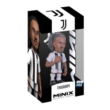 Imagem de Official Juventus FC Minix Football Stars Figurine - 12cm Collectible Player Figure for Soccer Fans & Collectors - High Detail Action Figure (Khéphren Thuram)