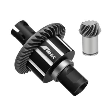 Imagem de NMNRC Crmo Steel 39T/12T Differential Diff & Input Gear Kit for Arrma 1/5 Kraton Outcast 8S BLX EXB Series Upgrades Part Black