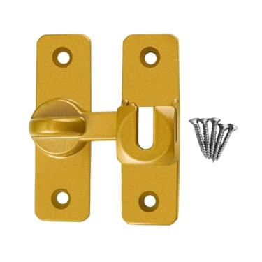 Imagem de Shakven da fechadura da porta da garagem, Fechadura da porta - de porta de 90/180 graus para porta deslizante - Fechadura de porta elegante, de porta à prova de ferrugem para