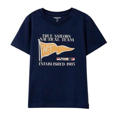 Imagem de Camiseta Hering Infantil Estampa Nautical Flag-Masculino