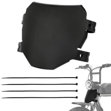 Imagem de Placa de identificação de bicicleta elétrica E placa frontal para Ridstar Q20 Super 73 S1 S2 Y1 RX Macfox X1S X1S X X2 Inclui 3 adesivos