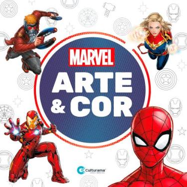 Imagem de Livro - Arte e cor Marvel